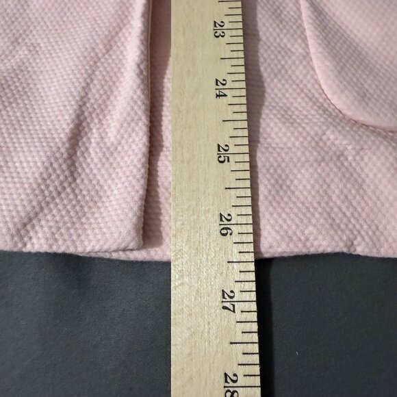 Eileen‎ Fisher Jacket Women's Large Pockets Snap Front Textured Blazer Pink - Picture 11 of 14